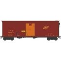 40′ Single-Door Boxcar w/Roof Hatches - Ready to Run -- Chicago & North Western 108610 (Blt. 9-49, HO, Bowser Manufacturing Co
