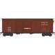 X31 B2 Double-Door Round Flush Roof Boxcar - Ready to Run -- Norfolk & Western 49222 (Blt. 12-36 Repack 3-47, Boxcar Red)