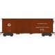 X31B Double-Door Round Flush Roof Boxcar - Ready to Run -- Pennsylvania Railroad 61860 (Blt. 5-36 Repack 3-43, Tuscan, Circle Ke