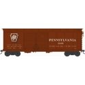 X31B Double-Door Round Flush Roof Boxcar - Ready to Run -- Pennsylvania Railroad 61509 (Blt. 3-36 Repack 2-56, Tuscan, Shadow Ke