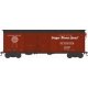 X31 Double-Door Round Flush Roof Boxcar - Ready to Run -- Seaboard Air Line 11506 (Blt. 4-40 Repack 3-50, Boxcar Red, Orange Blo