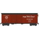 X31 Double-Door Round Flush Roof Boxcar - Ready to Run -- Seaboard Air Line 11506 (Blt. 4-40 Repack 3-50, Boxcar Red, Orange Blo
