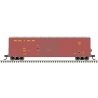 Berwick 50′ Boxcar - Ready to Run - Master(R) -- Arkansas & Missouri 504 (maroon, yellow)