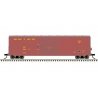 Berwick 50′ Boxcar - Ready to Run - Master(R) -- Arkansas & Missouri 510 (maroon, yellow)
