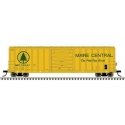 Berwick 50′ Boxcar - Ready to Run - Master(R) -- Maine Central 35027 (Harvest Gold, green), HO, Atlas Model Railroad Co. 20006
