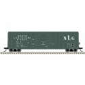 Berwick 50′ Boxcar - Ready to Run - Master(R) -- North Louisiana & Gulf 6020 (green, white), HO, Atlas Model Railroad Co. 2000