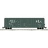 Berwick 50′ Boxcar - Ready to Run - Master(R) -- North Louisiana & Gulf 6020 (green, white)