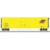50′ Plug-Door Boxcar - Ready to Run - Master(R) -- Chicago & North Western MSTL 2004 (yellow, black, red)