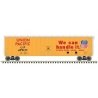 50′ Plug-Door Boxcar - Ready to Run - Master(R) -- Union Pacific 499127 (yellow, silver)