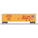 50′ Plug-Door Boxcar - Ready to Run - Master(R) -- Union Pacific 499194 (yellow, silver), HO Atlas Model Railroad Co. 20007031