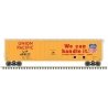50′ Plug-Door Boxcar - Ready to Run - Master(R) -- Union Pacific 499194 (yellow, silver), HO Atlas Model Railroad Co. 20007031