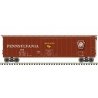 50′ Plug-Door Boxcar - Ready to Run - Master(R) -- Pennsylvania Railroad 21290 (Tuscan, white, Shadow Keystone)