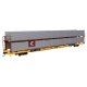 89′ Flatcar w/Bi-Level Shielded Auto Rack - Ready to Run -- Conrail Rack / Trailer-Train Flatcar TTBX 964338