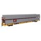 89′ Flatcar w/Bi-Level Shielded Auto Rack - Ready to Run -- Conrail Rack / Trailer-Train Flatcar TTBX 964349