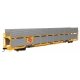 89′ Flatcar w/Bi-Level Shielded Auto Rack - Ready to Run -- Milwaukee Road Rack / Trailer-Train Flatcar TTBX 941676