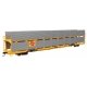 89′ Flatcar w/Bi-Level Shielded Auto Rack - Ready to Run -- Milwaukee Road Rack / Trailer-Train Flatcar TTBX 941689