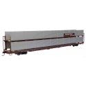 89′ Flatcar w/Bi-Level Shielded Auto Rack - Ready to Run -- Southern Pacific(TM) Rack / Flatcar 515404, HO, WalthersMainline 8