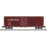 USRA Steel Rebuilt 40′ Boxcar - Ready to Run - Master(R) -- Canton Railroad 611 (Boxcar Red, white), N, Atlas Model Railroad C