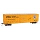 50′ ACF Exterior Post Boxcar - Ready to Run -- Terminal Railway Alabama State Docks TASD 78412 (yellow, white, black)