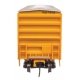 50′ ACF Exterior Post Boxcar - Ready to Run -- Terminal Railway Alabama State Docks TASD 78412 (yellow, white, black)