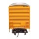 50′ ACF Exterior Post Boxcar - Ready to Run -- Mississippi Export Railroad MSE 863 (yellow, black, white)